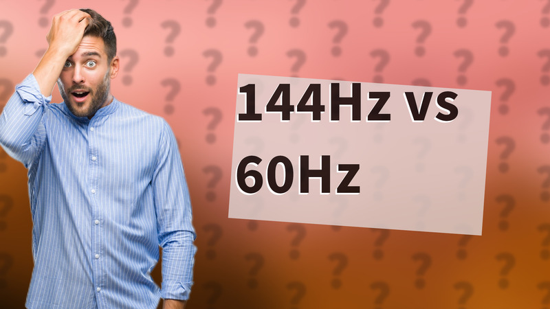 144Hz vs 60Hz