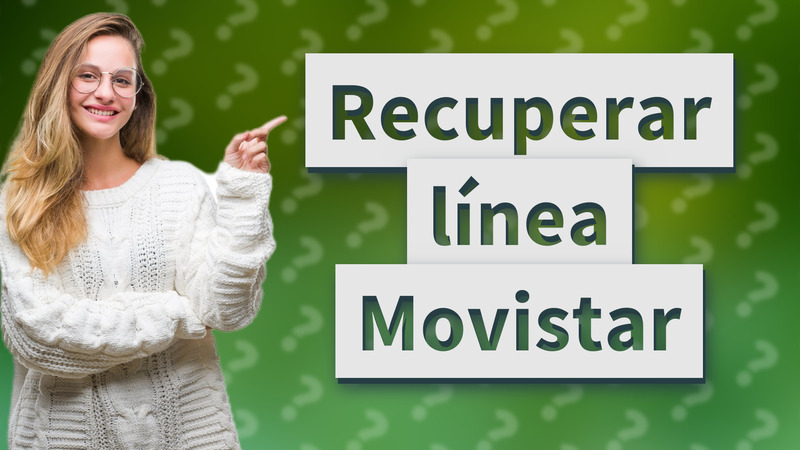 Recuperar línea Movistar