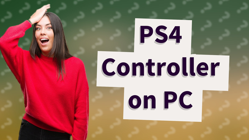 PS4 Controller on PC
