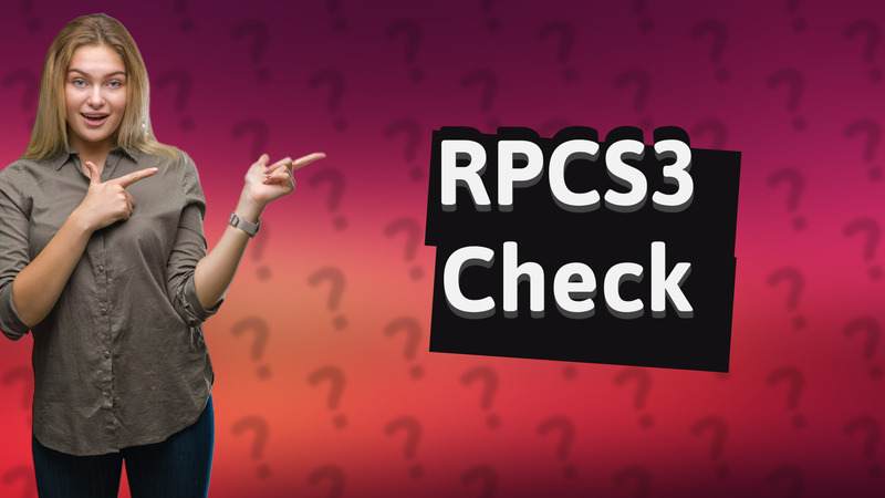 RPCS3 Check