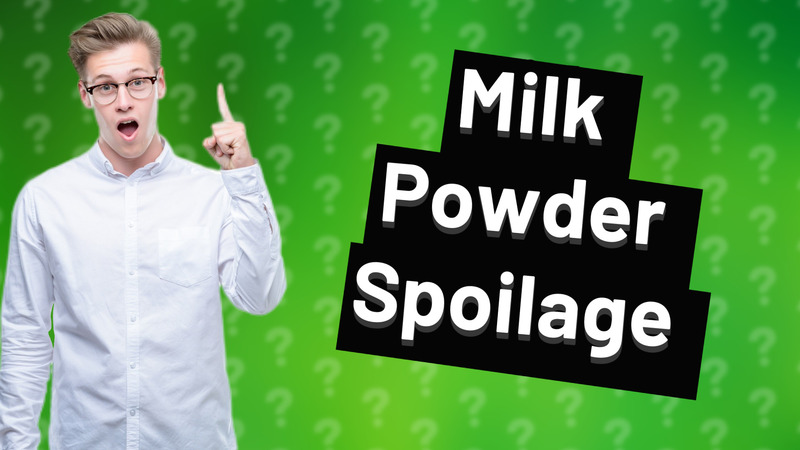 Milk Powder Spoilage