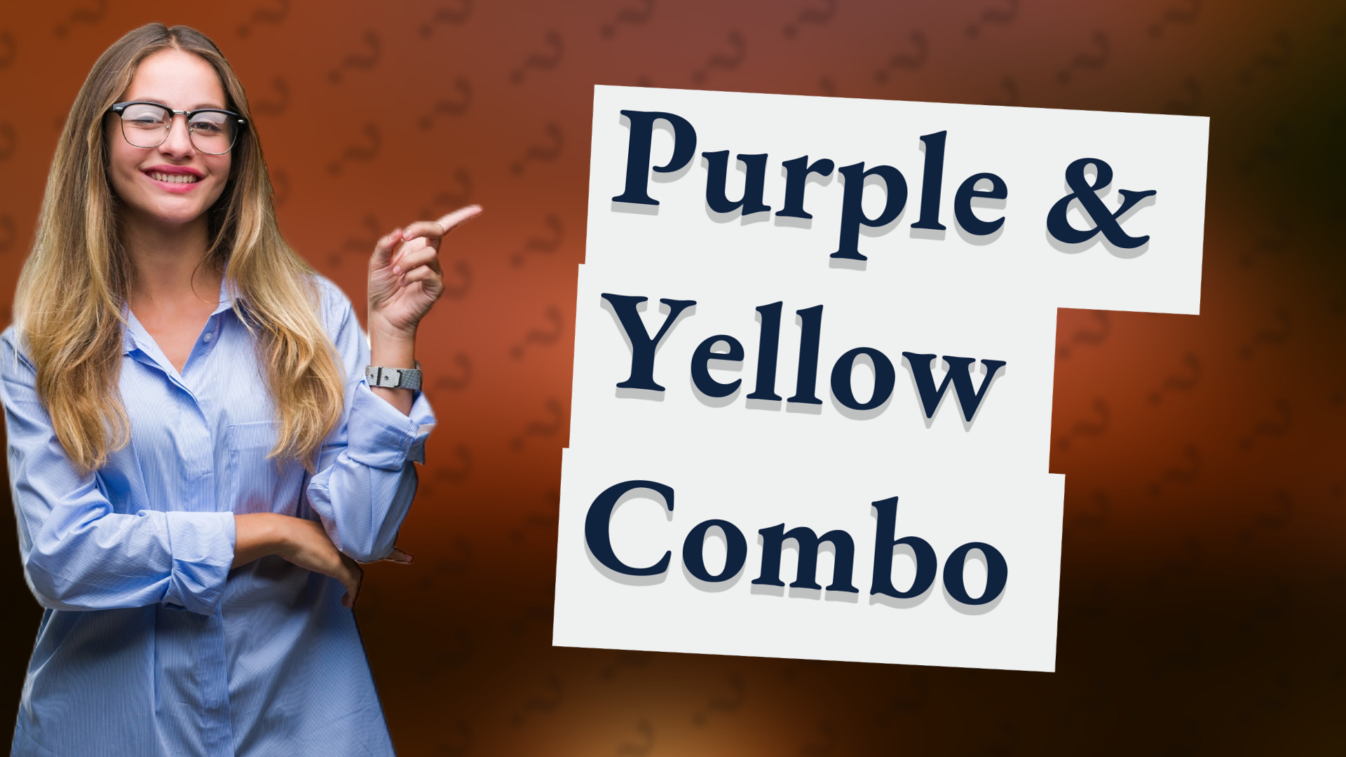 Purple & Yellow Combo