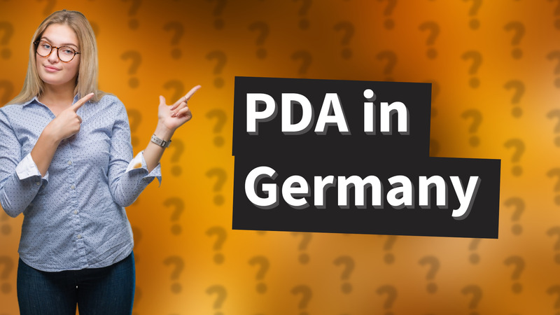 PDA in Germany