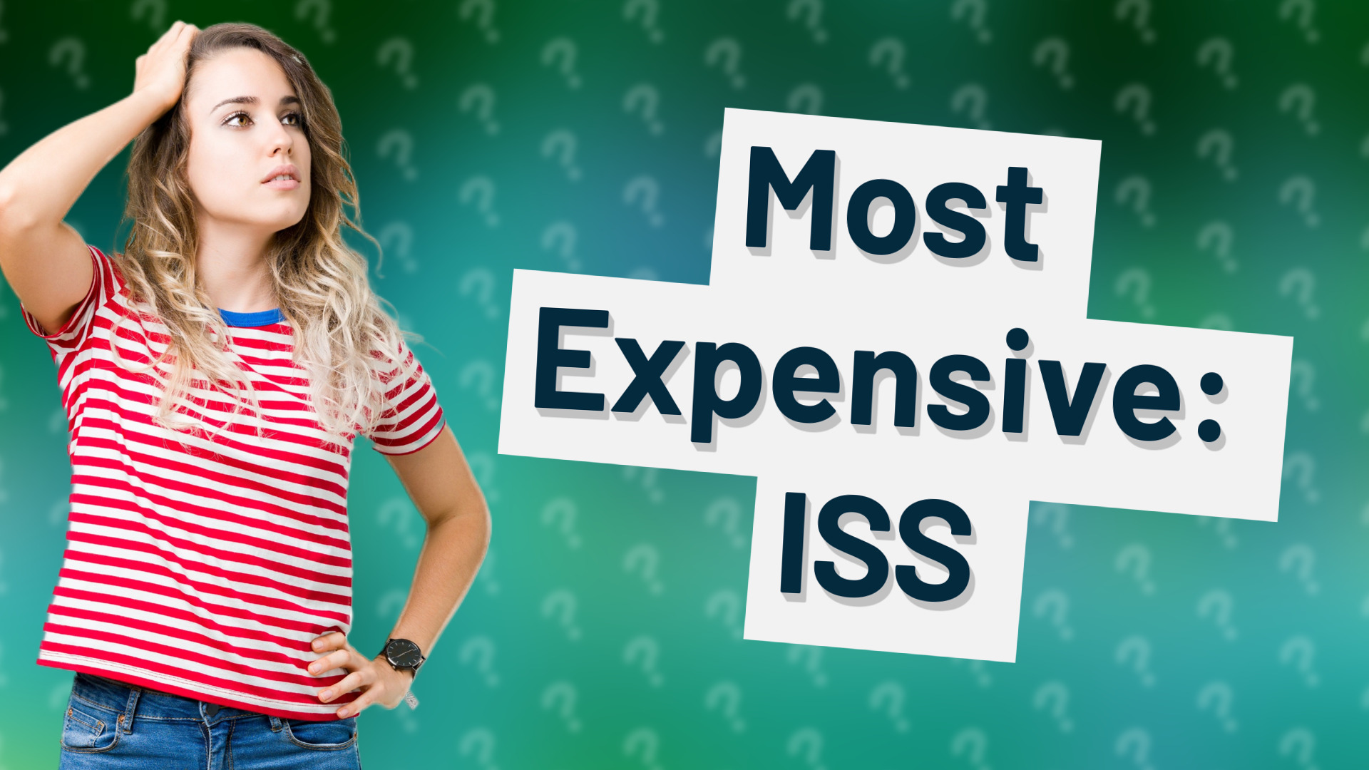 Most Expensive: ISS