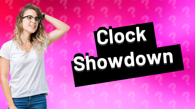 Clock Showdown