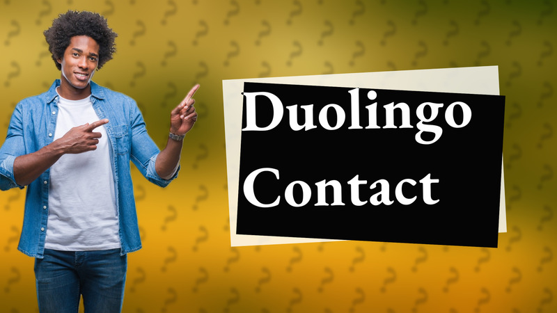 Duolingo Contact