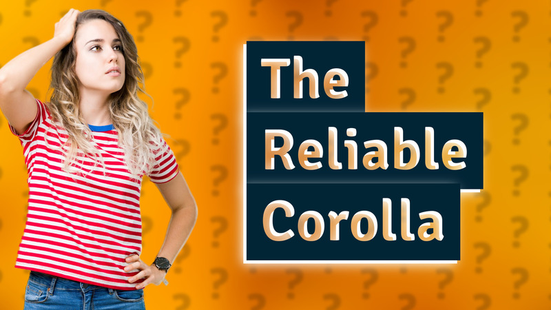 The Reliable Corolla