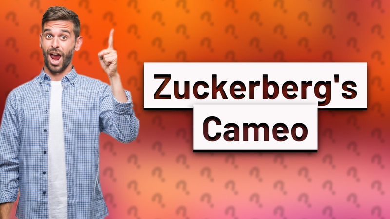 Zuckerberg's Cameo