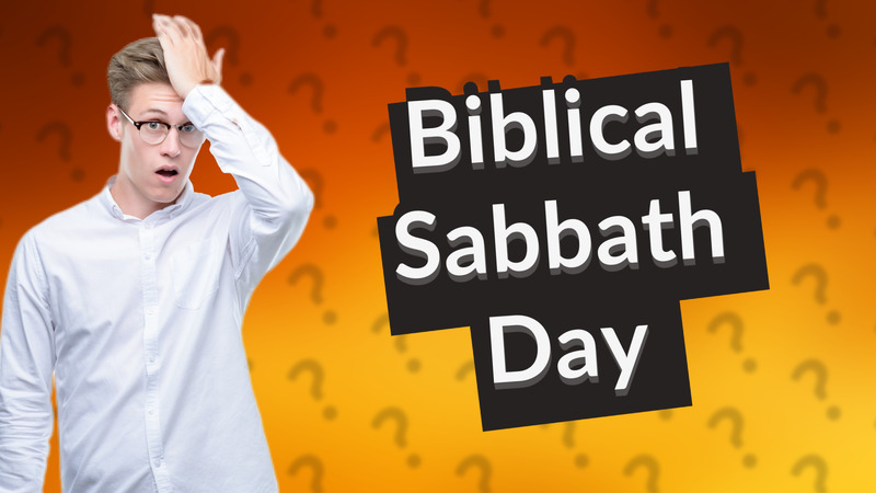 Biblical Sabbath Day