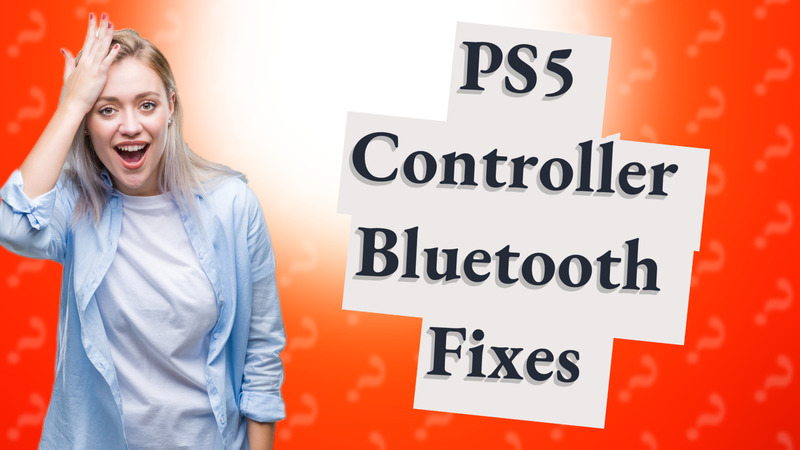 PS5 Controller Bluetooth Fixes