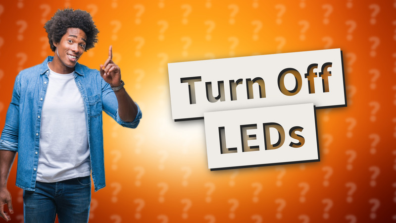 Turn Off LEDs