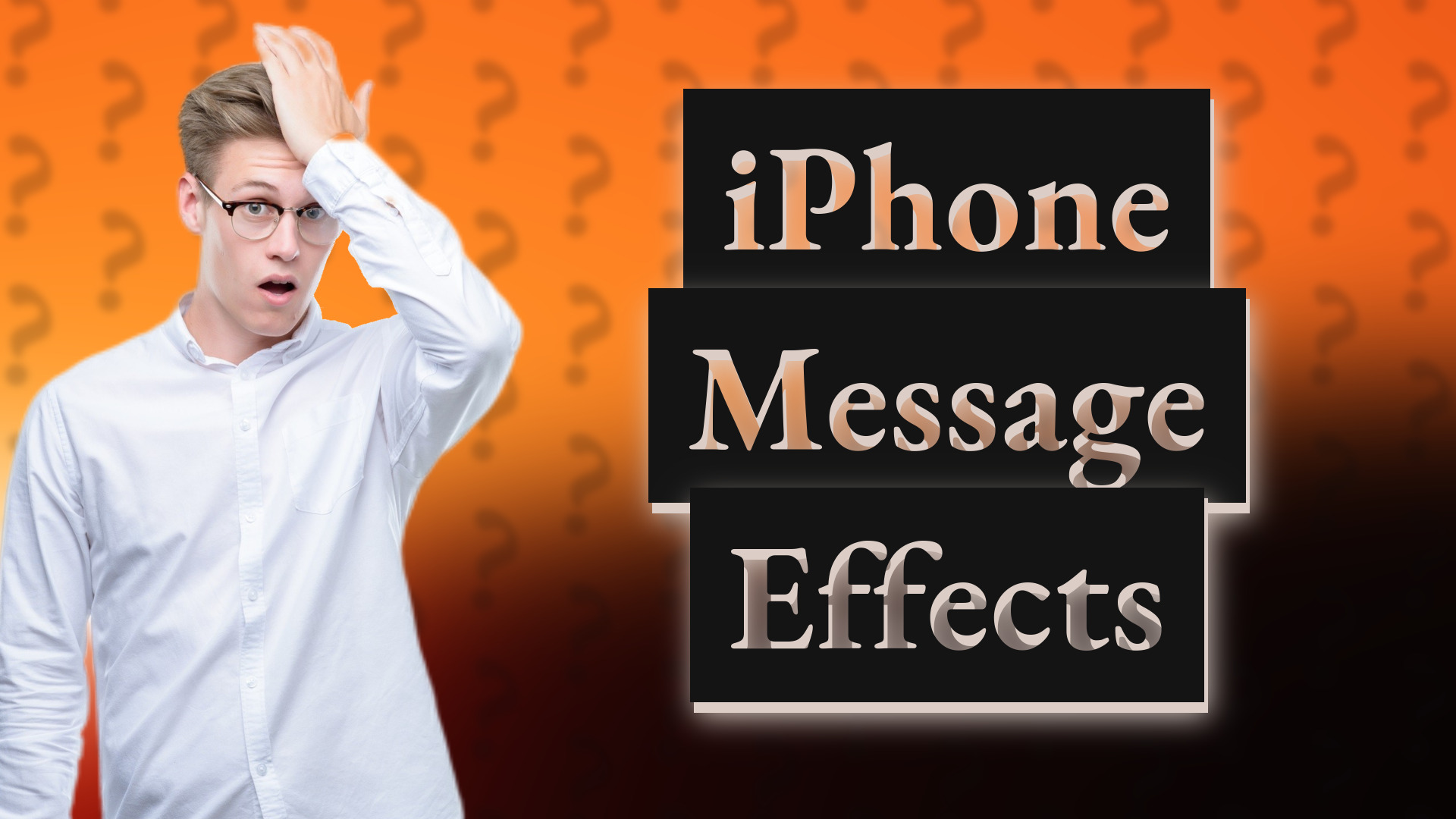 iPhone Message Effects