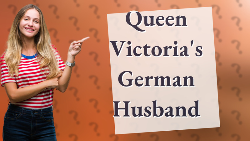 Queen Victoria's German Husband