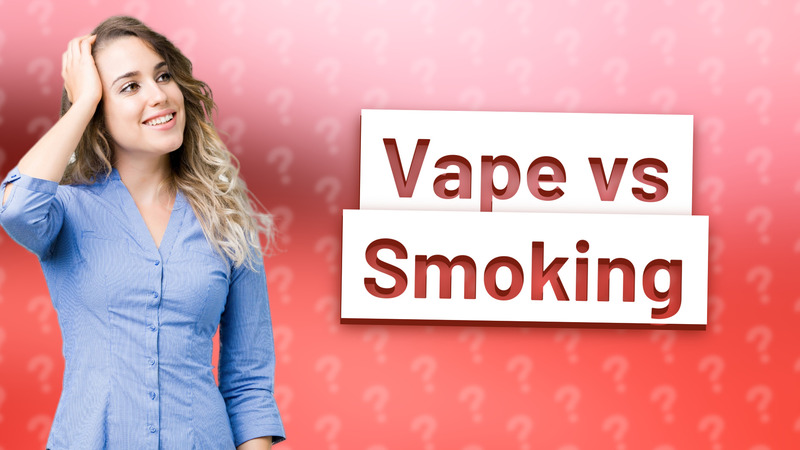 Vape vs Smoking