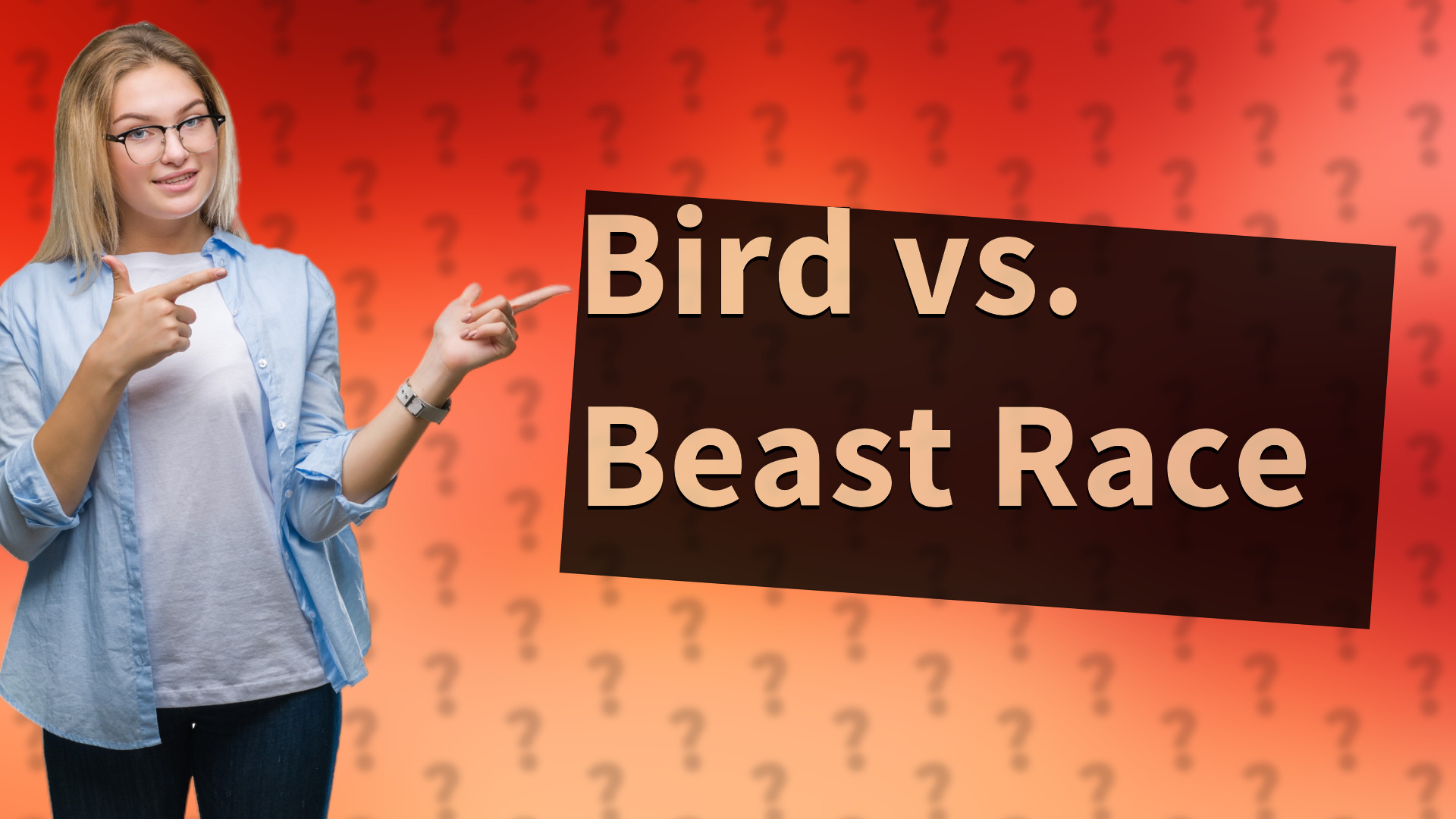 Bird vs. Beast Race