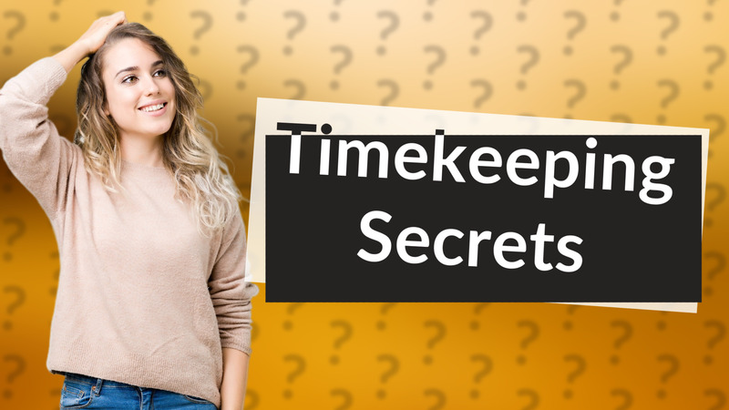 Timekeeping Secrets