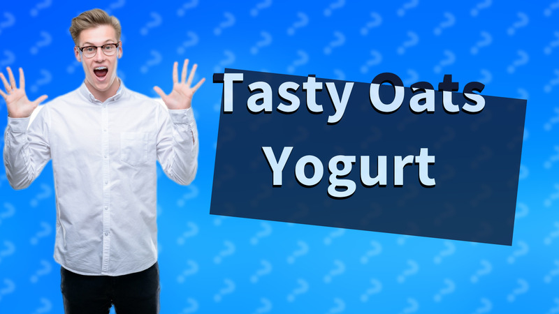 Tasty Oats Yogurt