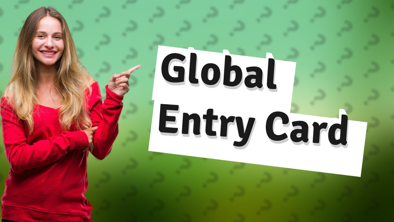 Global Entry Card