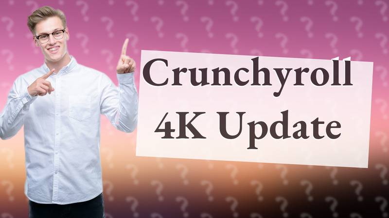 Crunchyroll 4K Update
