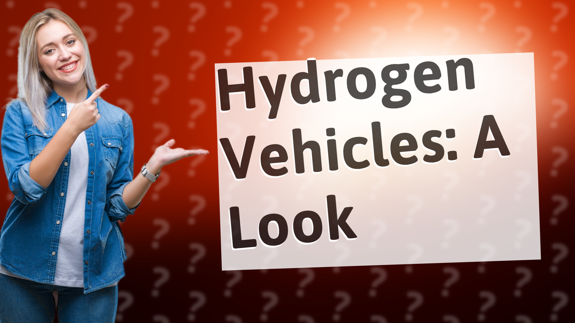 Hydrogen Vehicles: A Look