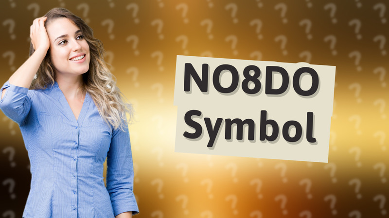 NO8DO Symbol