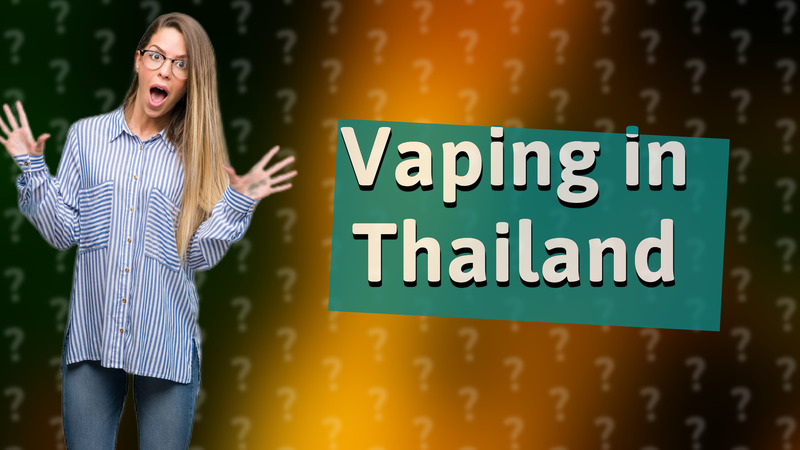 Vaping in Thailand