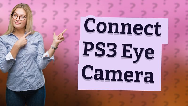 Connect PS3 Eye Camera