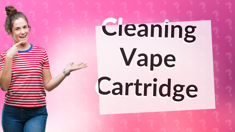 Cleaning Vape Cartridge