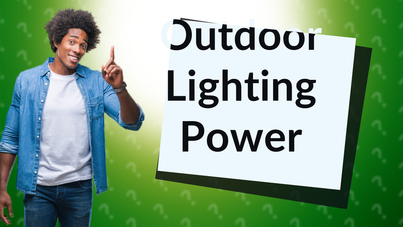 Outdoor Lighting Power