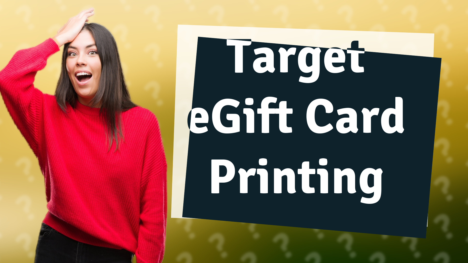 Target eGift Card Printing