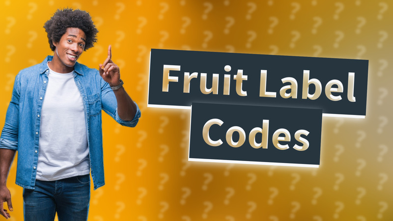 Fruit Label Codes