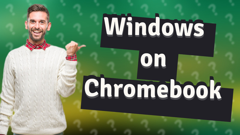 Windows on Chromebook