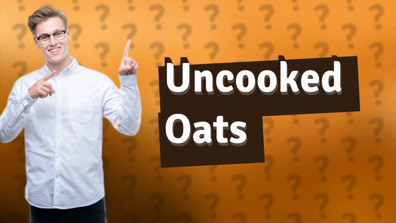 Uncooked Oats