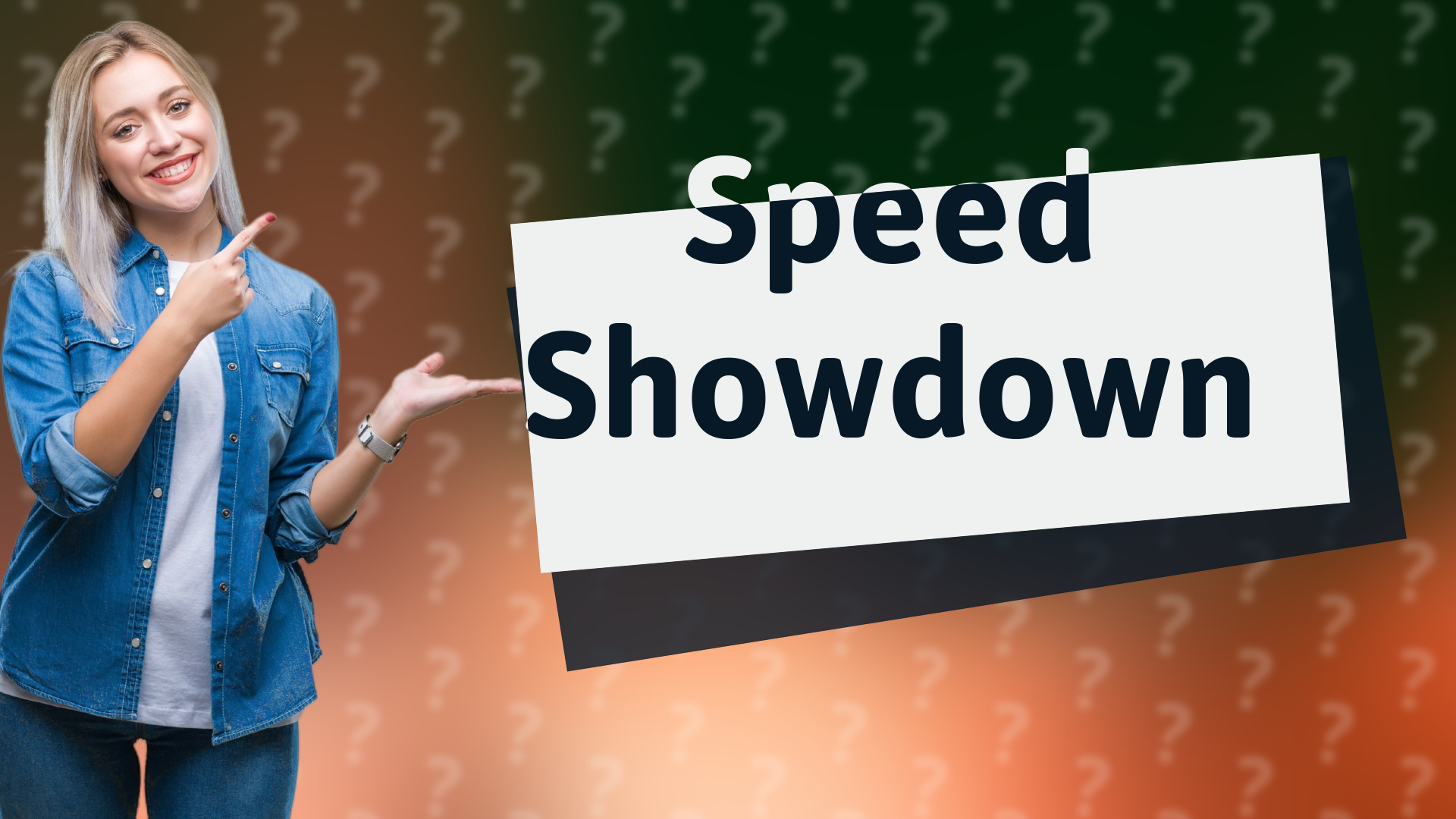 Speed Showdown