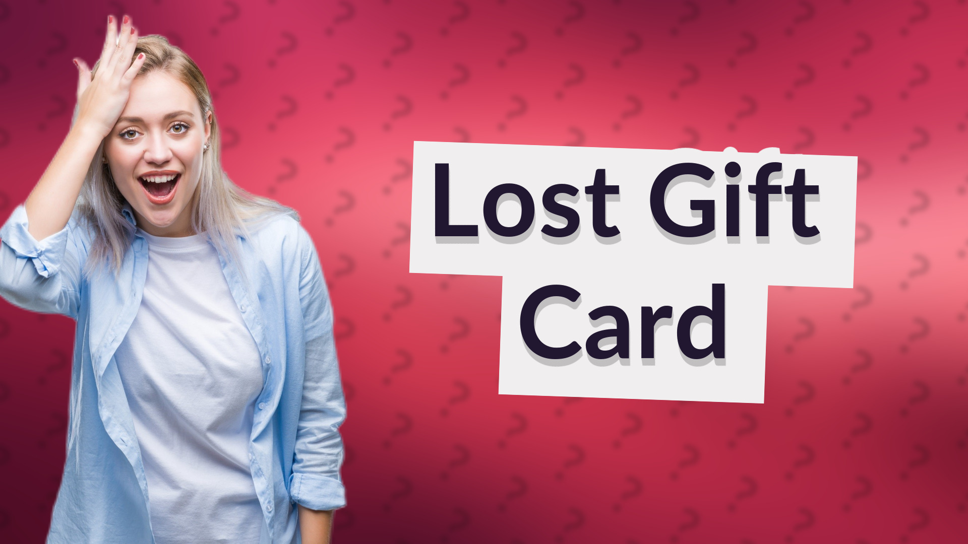 Lost Gift Card