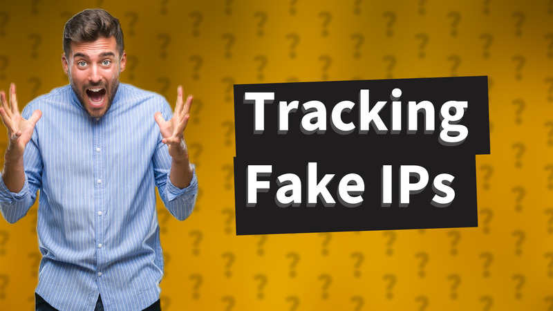 Tracking Fake IPs