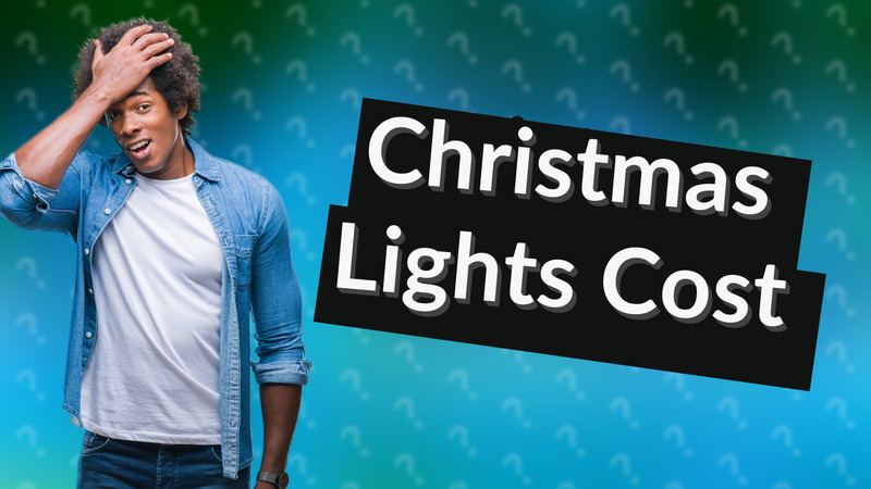 Christmas Lights Cost