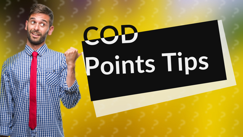 COD Points Tips