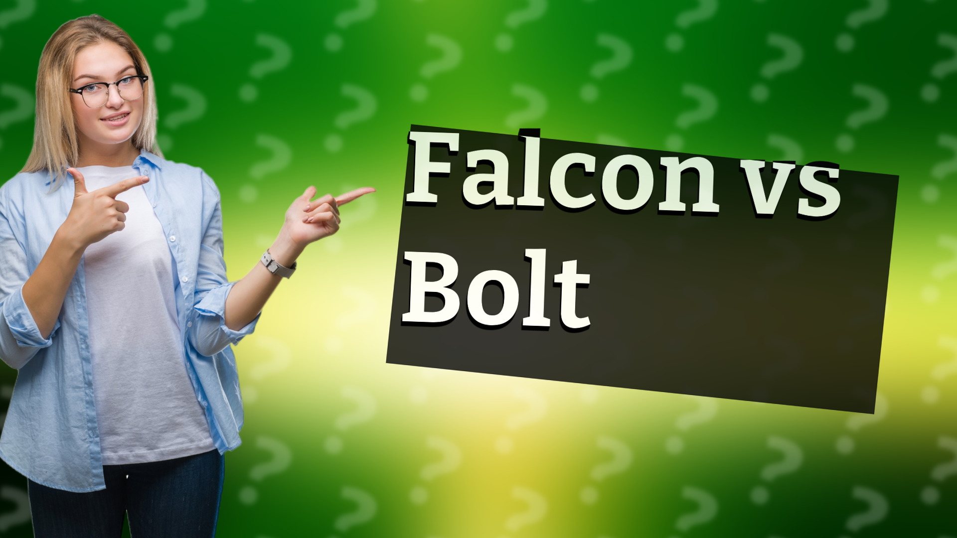 Falcon vs Bolt
