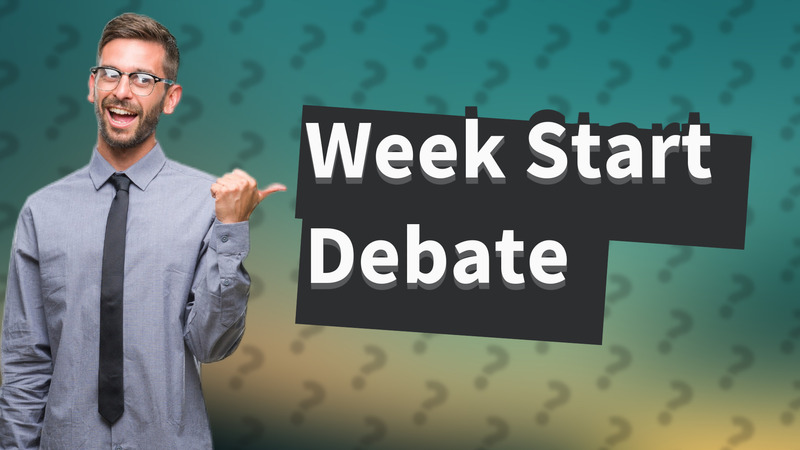 Week Start Debate
