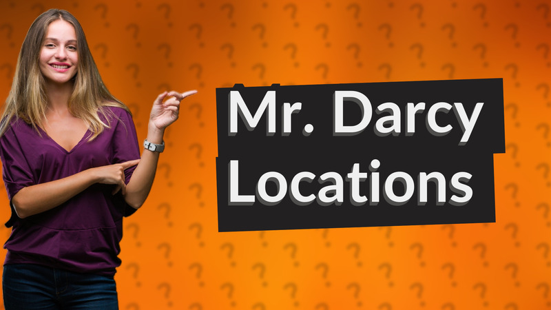 Mr. Darcy Locations