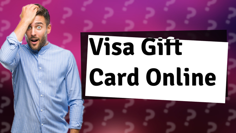 Visa Gift Card Online