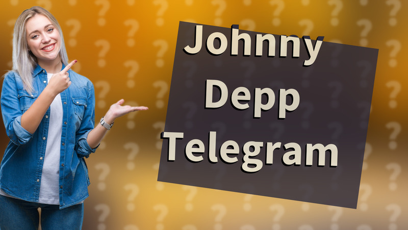 Johnny Depp Telegram