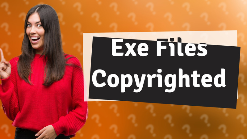 Exe Files Copyrighted