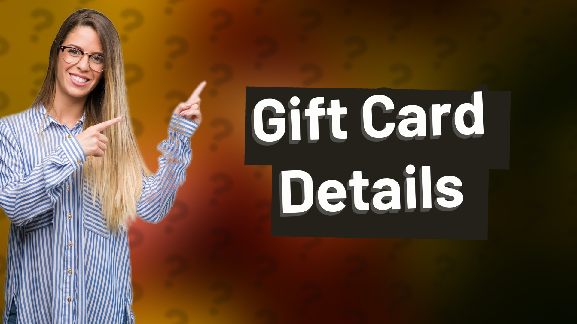 Gift Card Details