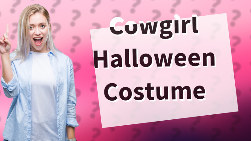 Cowgirl Halloween Costume