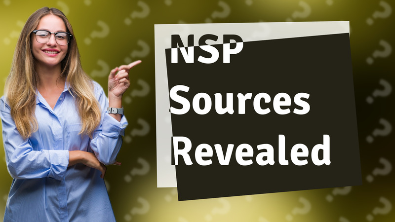 NSP Sources Revealed