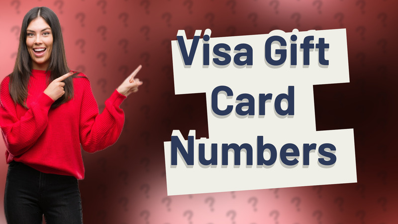 Visa Gift Card Numbers