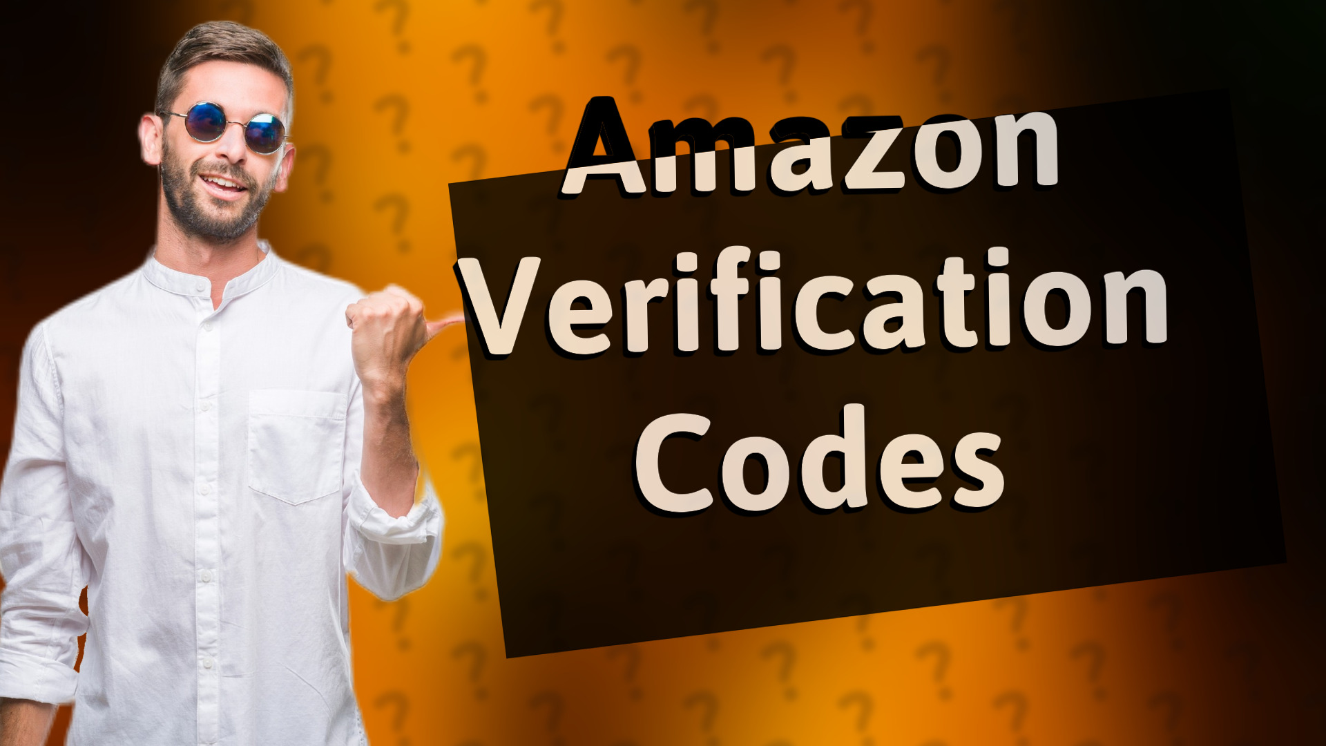 Amazon Verification Codes