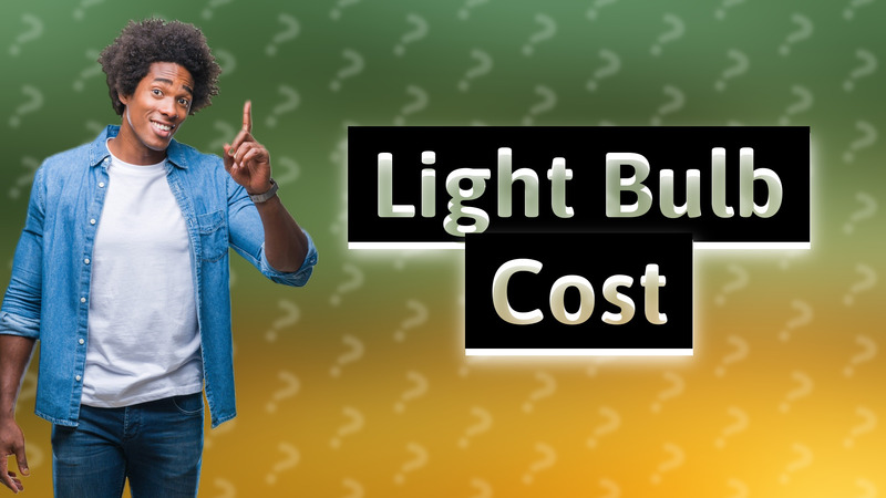 Light Bulb Cost